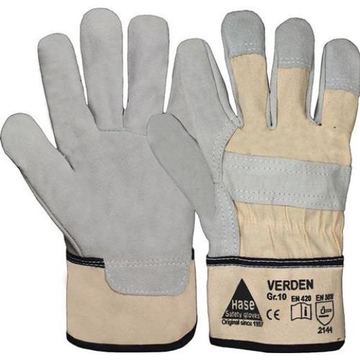 Handschuhe Verden Gr.10 natur/beige EN 388 PSA II HASE | 12 Stück