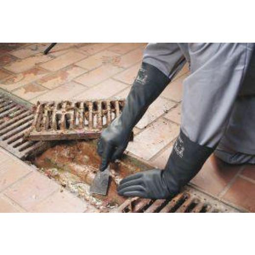 Chemiehandschuh Camapren 726 Gr.10 schwarz EN388/EN374-1 PSA III HONEYWELL | 10 Stück