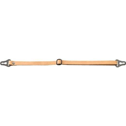 Lederkinnriemen KL f.VOSS Schutzhelme Rindkernleder m.Schiebeschnalle,470mm VOSS | 5 Stück