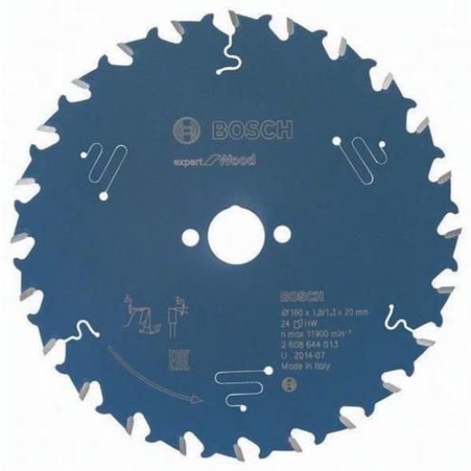 Kreissägeblatt Expert for Wood AD 160mm Z.24 WZ Bohr.20mm Schnitt-B.1,8mm