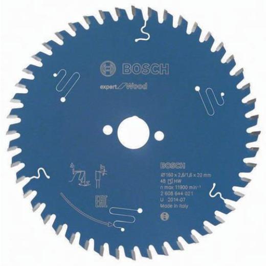 Kreissägeblatt Expert for Wood AD 160mm Z.48 WZ Bohr.20mm Schnitt-B.2,6mm