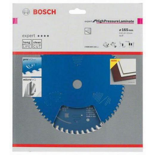 Kreissägeblatt AD 165mm Z.48 HLTCG Bohr.20mm Schnitt-B.2,6mm BOSCH