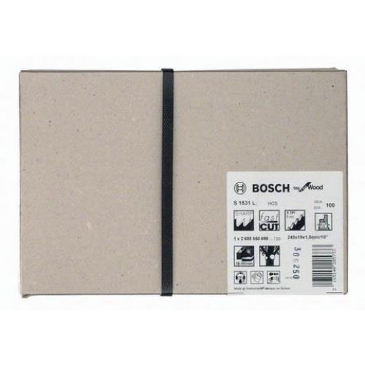 Säbelsägeblatt S 1531 L L.240mm B.19mm TPI 5 5mm 100 St./Karte