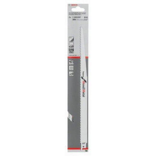 Säbelsägeblatt S 1411 DF L.300mm B.19mm TPI 6 4,3mm 2 St./Karte