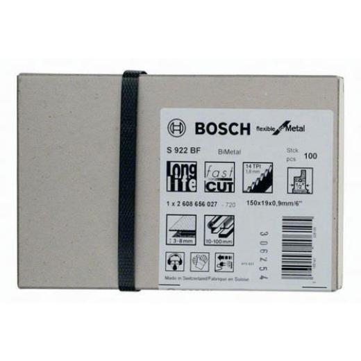 Säbelsägeblatt S 922 BF L.150mm B.19mm TPI 14 1,8mm geschr.,gefr.100 St./Karte