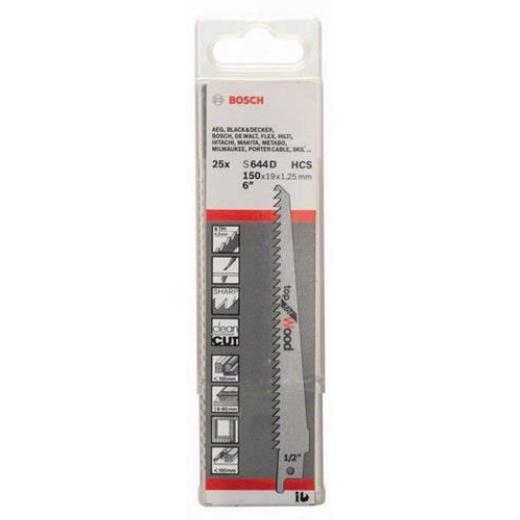 Säbelsägeblatt S 644 D L.150mm B.19mm TPI 6 4,3mm 25 St./Karte