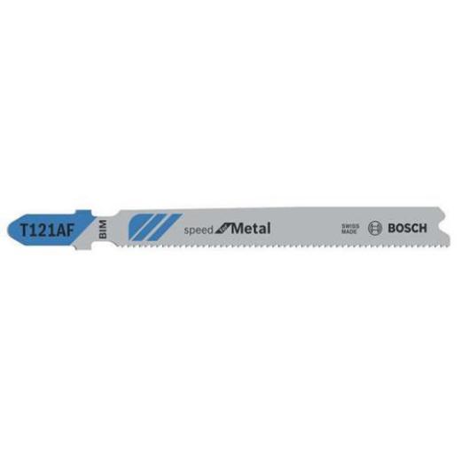 Stichsägeblatt T 121 AF Gesamt-L.92mm Zahnt.1,2mm BIM 5 St./Karte BOSCH