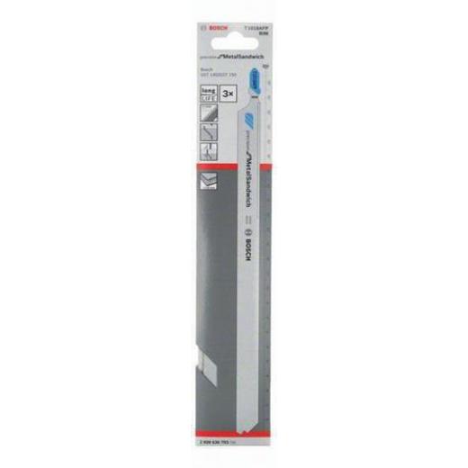 Stichsägeblatt T 1018 AFP Gesamt-L.250mm Zahnt.1,1mm BIM 3 St./Karte BOSCH
