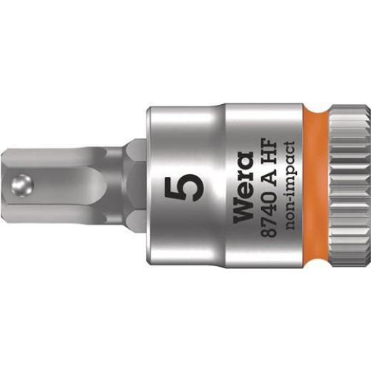Steckschlüsseleinsatz 8740 A HF 1/4 Zoll SW 5mm L.28mm WERA