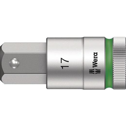 Steckschlüsseleinsatz 8740 C HF 1/2 Zoll SW 17mm L.60mm WERA