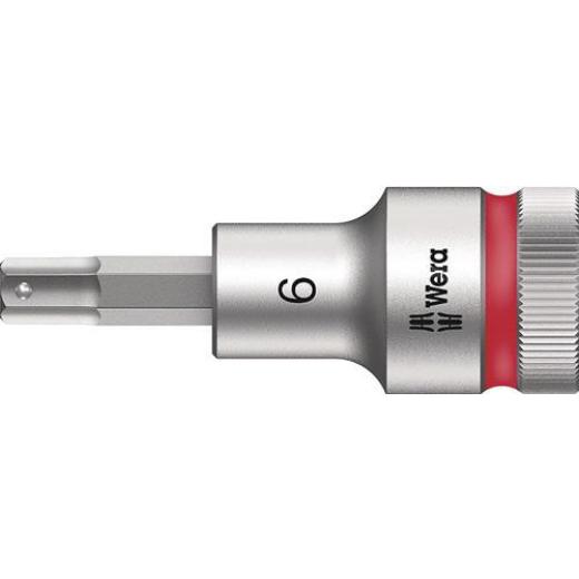 Steckschlüsseleinsatz 8740 C HF 1/2 Zoll SW 6mm L.60mm WERA