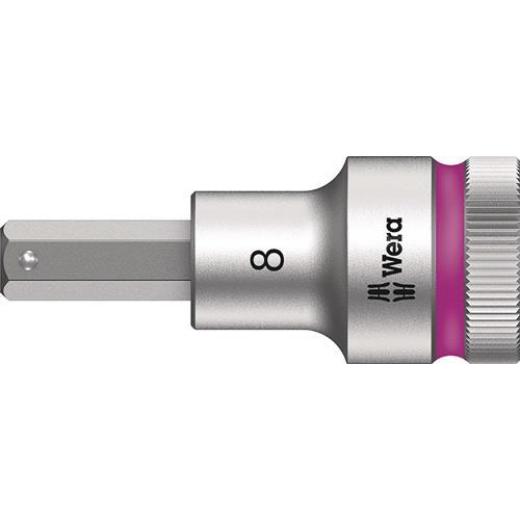 Steckschlüsseleinsatz 8740 C HF 1/2 Zoll SW 8mm L.60mm WERA