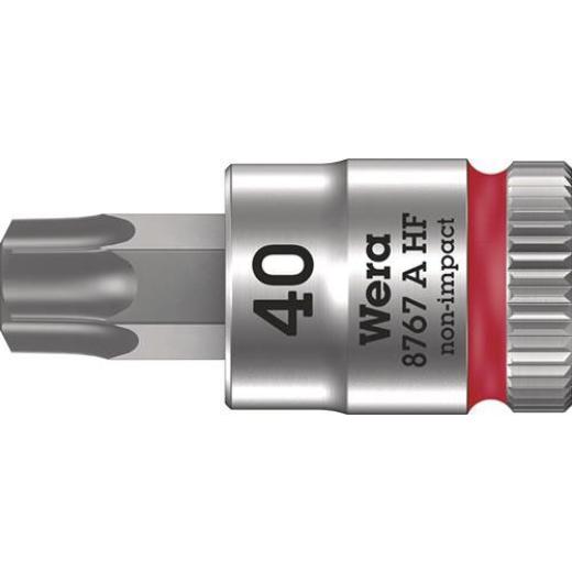 Steckschlüsseleinsatz 8767 A HF TORX® 1/4 Zoll T40 L.28mm WERA
