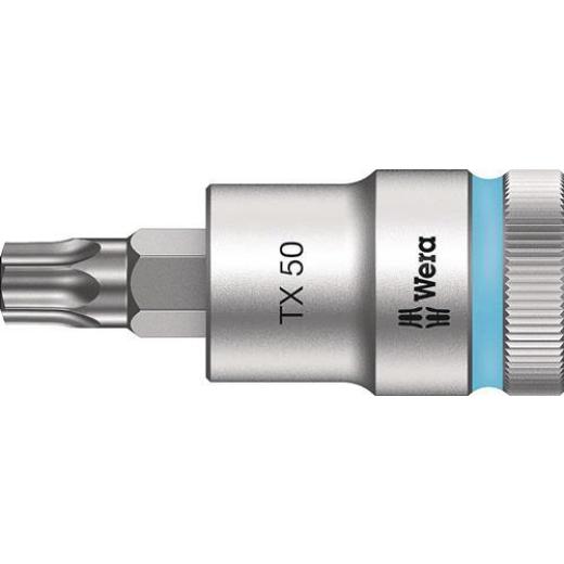 Steckschlüsseleinsatz 8767 C HF TORX® 1/2 Zoll T50 L.60mm WERA