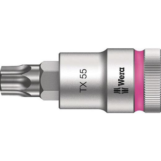 Steckschlüsseleinsatz 8767 C HF TORX® 1/2 Zoll T55 L.60mm WERA