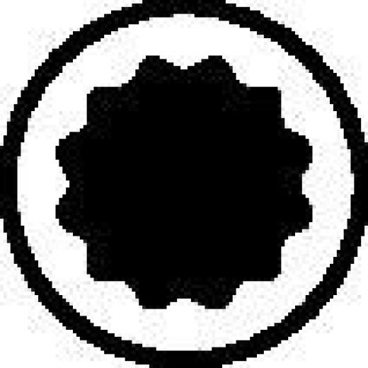 Steckschlüsseleinsatz 990-5 1/2 Zoll Innen-Vielzahn M5 L.52mm HAZET