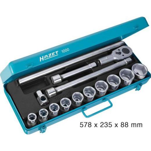 Steckschlüsselsatz 1000 15-tlg.3/4 Zoll 6-kant HAZET