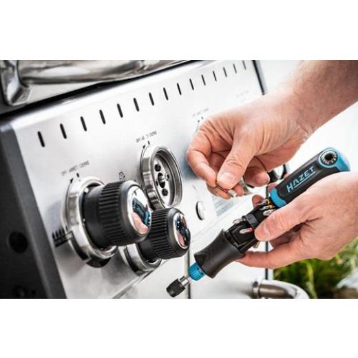 Magazin-Schraubendreher 810R-4 13-tlg.Schlitz/PH/PZD/i6-KT./TX HAZET