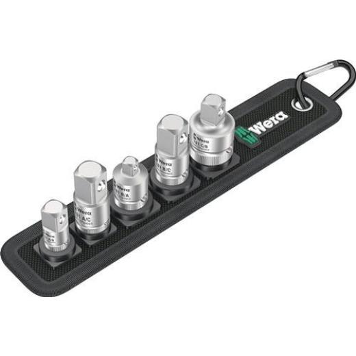Verbindungsteilesatz 781/5 Set 5teilig m.Halterung WERA