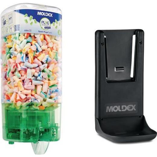 Gehörschutzspender PlugStation TouchFree m.Füllung Spark Plugs (500 Paar) MOLDEX