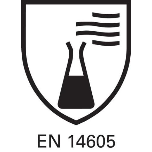 Chemikalienschutzschürze Gunova S3 L.ca.120xB.ca.90cm schwarz GUNOVA | 10 Stück