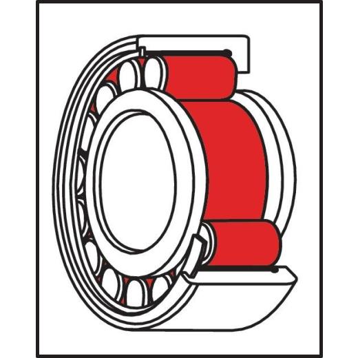 Weißes Allround-Hochleistungsfett OKS 470 weiß NSF H2 400ml Kartusche OKS | 10 Stück