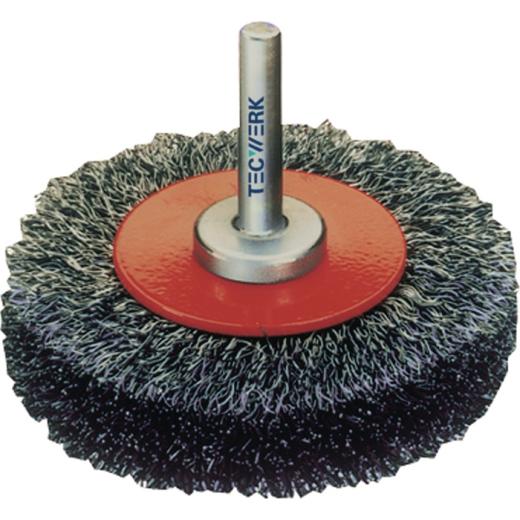 Rundbürste D.40mm Drahtstärke 0,2mm STA 15mm 18000min-¹ TECWERK