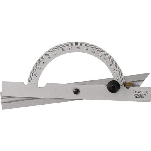 Winkelmesser Gradbogen-D.250mm Schienen-L.500mm TECWERK