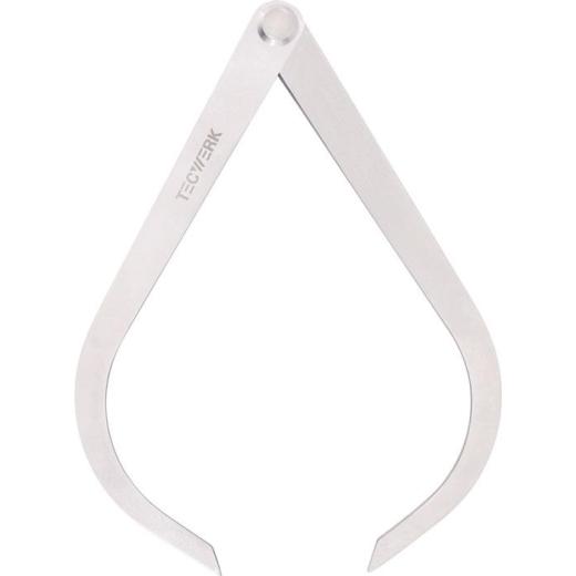 Greifzirkel L.200mm m.Nietscharnier TECWERK