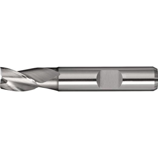 Bohrnutenfräser DIN 327 TypN D.3mm HSS-Co8 Weldon Z.3 kurz TECWERK