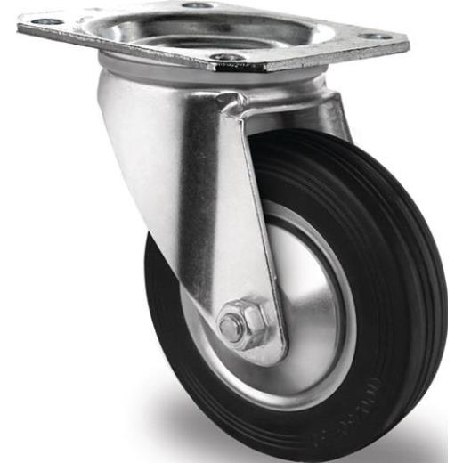 Lenkrolle D.160mm Trgf.135kg VG Platte L135xB110mm PROMAT