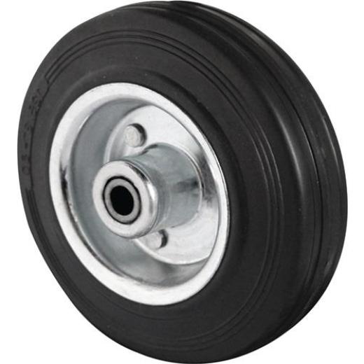 Ersatzrad D.100mm Trgf.75kg VG schwarz Achs-D.12mm Nabenl.40mm PROMAT