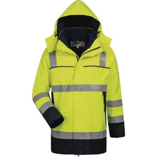 Multinorm-Parka Toivo Gr.M gelb/marine ELYSEE