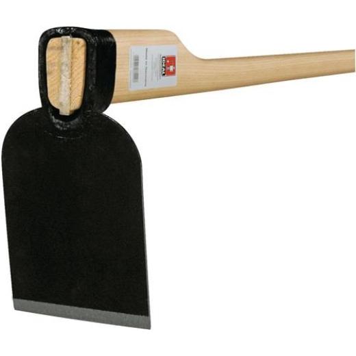 Kleinhacke Blattmaß 145x95x100mm geschmiedet,m.Eschenstiel G.1000g IDEAL | 5 Stück