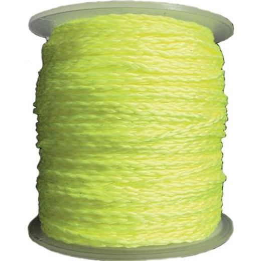 Pflastererschnur L.100m D.1,7mm 30kg PP gelb,fluoresz. | 6 Stück