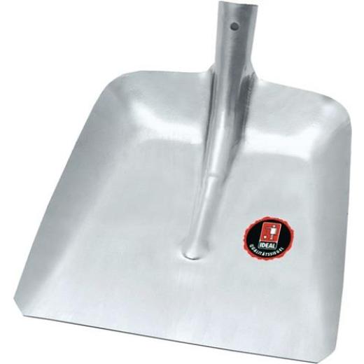 Hallenser Randschaufel SILVER Gr. 9 380x380mm Stahlbl. IDEAL | 5 Stück