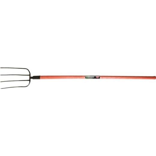 Dunggabel Zinken-L.320mm 4 Zinken Fiberglas Stiel 3001 G.1630g POLET