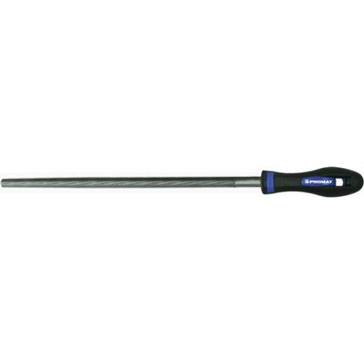 Werkstattfeile DIN 7261 L.150mm Q.6,3mm Hieb 2 Rund 2K-Ergo PROMAT