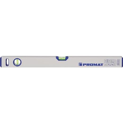 Wasserwaage 80cm Alu.silber ± 0,5mm/m PROMAT