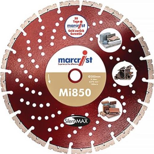 Diamanttrennscheibe MI850S D.230mm Bohr.22,23mm Seg.-H.10mm Seg.-S.2,6mm