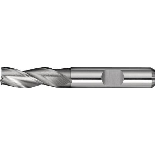 Bohrnutenfräser DIN 844 TypN D.3mm HSS-Co8 Weldon Z.3 lang PROMAT