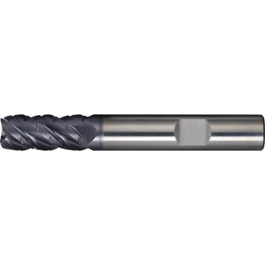 Schaftfräser DIN 6527L Typ NF-UNI D.10mm VHM TiAlN 45Grad HB Z.4 lang PROMAT