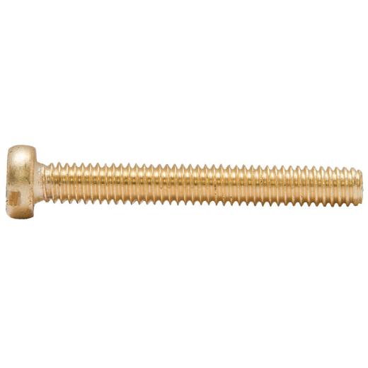 DIN 84, Zylinderschrauben mit Schlitz M 3 x 5, Messing | 1000 Stück