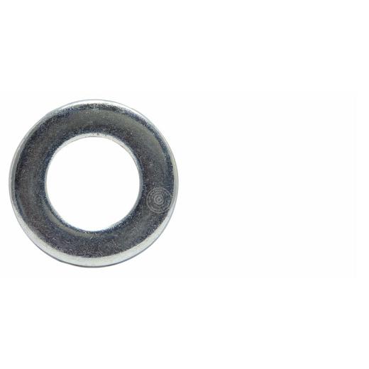 Scheiben ohne Fase DIN 125 (ISO 7089) | Stahl galvanisch verzinkt | A 5.3 mm | 100 Stück