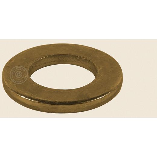 Scheiben ohne Fase DIN 125 (ISO 7089) | Messing unveredelt | A 3.2 mm | 1000 Stück