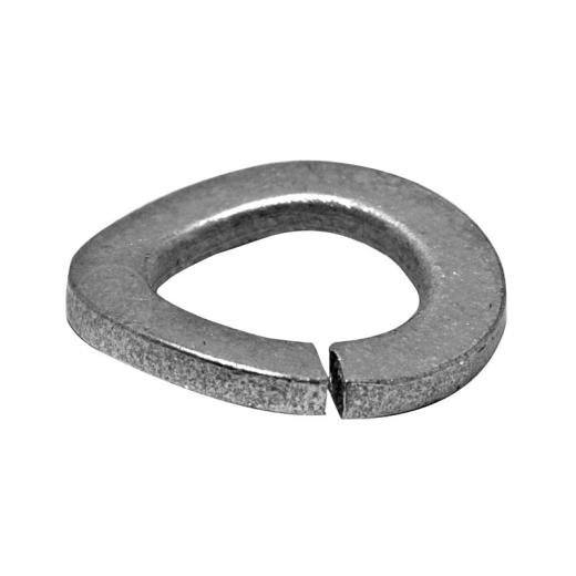 Federringe, gewellt DIN 128 | Austenitischer Stahl (z.B. 1.4310) | B 5 mm | 1000 Stück