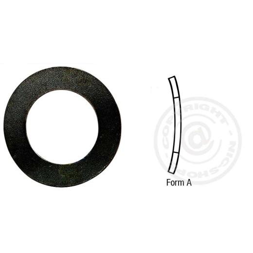Federscheiben, gewölbt DIN 137 | Stahl unveredelt | A 2.6 mm | 100 Stück