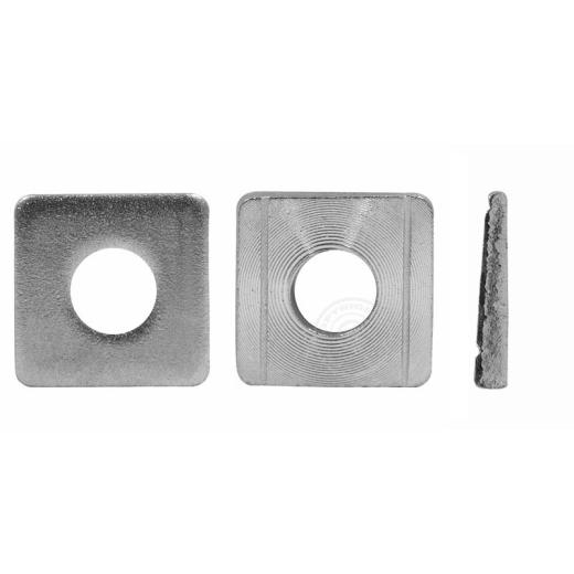 Vierkant-Scheiben (14% Neigung) DIN 435 | Austenite (A2) | ÜH 22 mm | 10 Stück