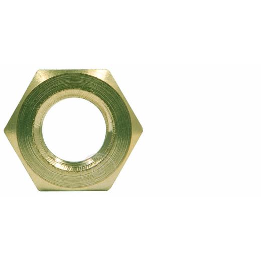 Sechskantmuttern, niedrig DIN 439 (ISO 4035) | Messing vernickelt | BM 8 | 100 Stück