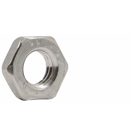 Sechskantmuttern, niedrig DIN 439 (ISO 4035) | Austenite (A4) | BM 8 | 100 Stück